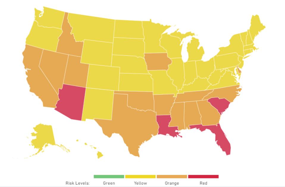 StayAtHome Orders Necessary Or Advised In 18 States, Per Harvard’s