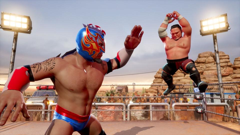 Wwe 2k Battlegrounds Create A Wrestler WWE 2K Battlegrounds: 6 New Screenshots Released, Including Create-A