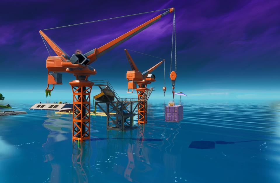 Fortnite Aquaman Challenge Location Where To Complete A Time Trial At Dirty Docks