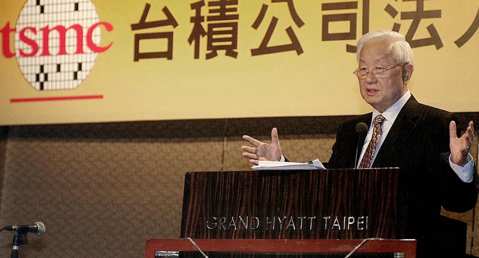 Morris Chang, chairman of the world's bi