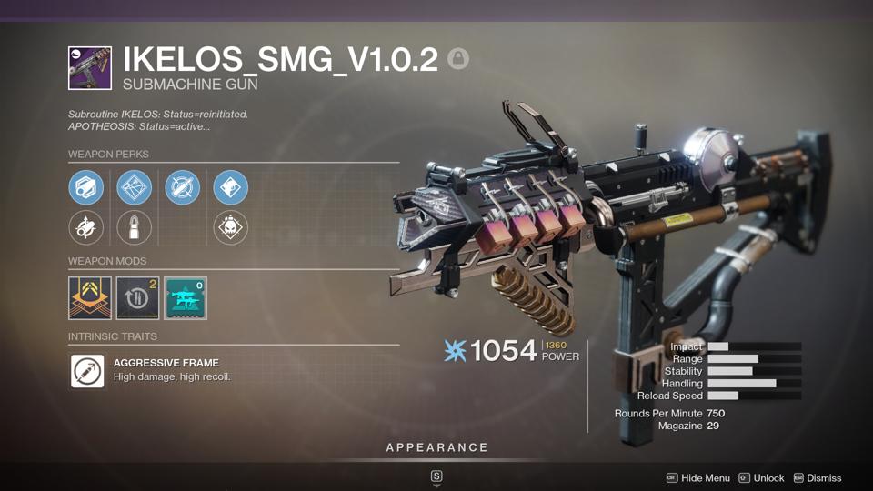 Destiny 2 S God Rolls For The New Ikelos Titan Exodus Engram Weapons
