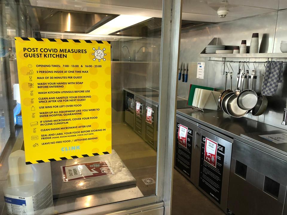 New signs have been installed at Clink Hostels.