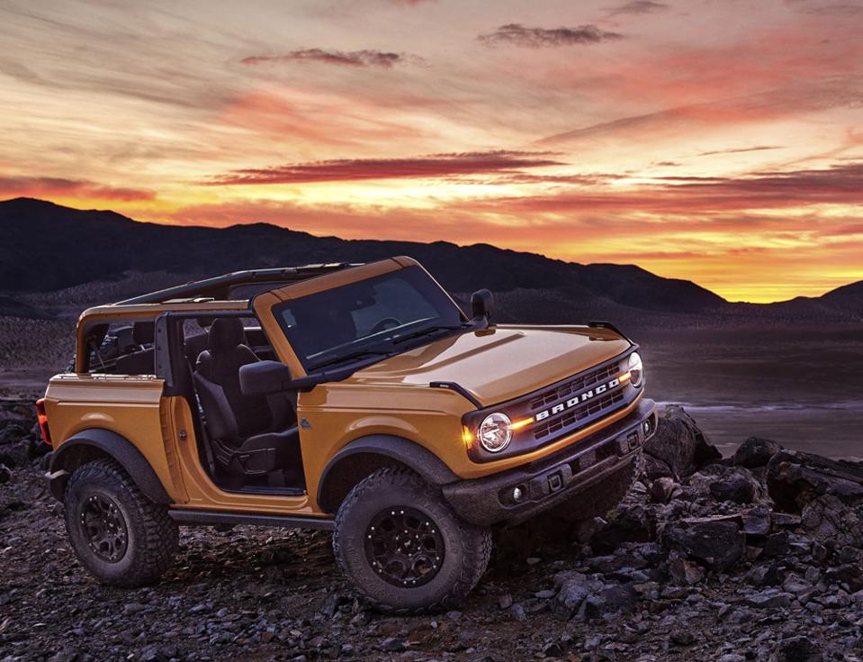 2021 Ford Bronco 4 Door Interior Seats