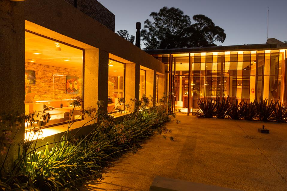 Costa & Pampa's modern winery in Chapadmalal.