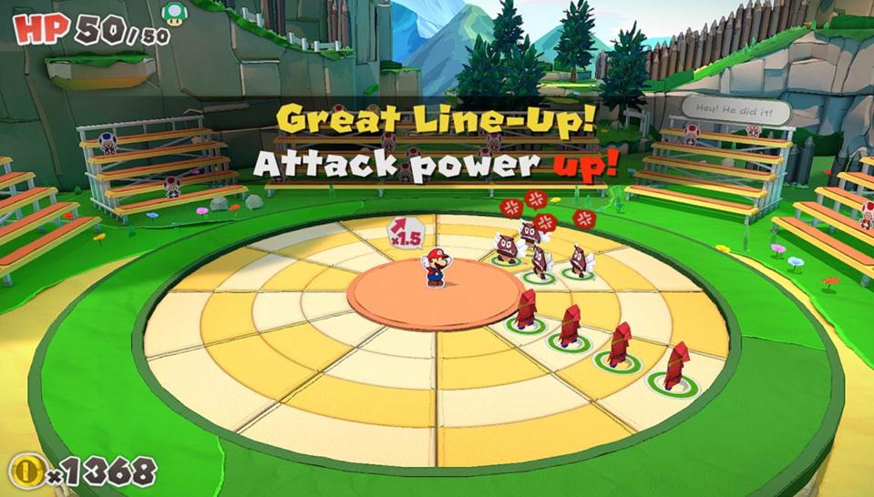 A Simple Trick For Making Paper Mario The Origami King S Annoying Ring Battle Easier A Simple Trick For Making Paper Mario The Origami King S Annoying Ring Battle Easier