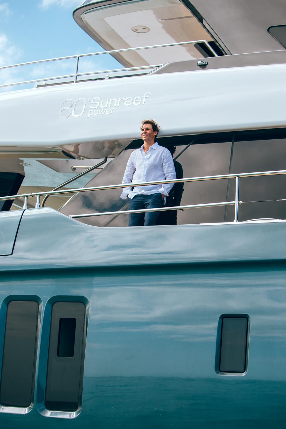 Rafael Nadal Celebrates His Birthday With A Custom Sunreef 80 Power Catamaran Yacht