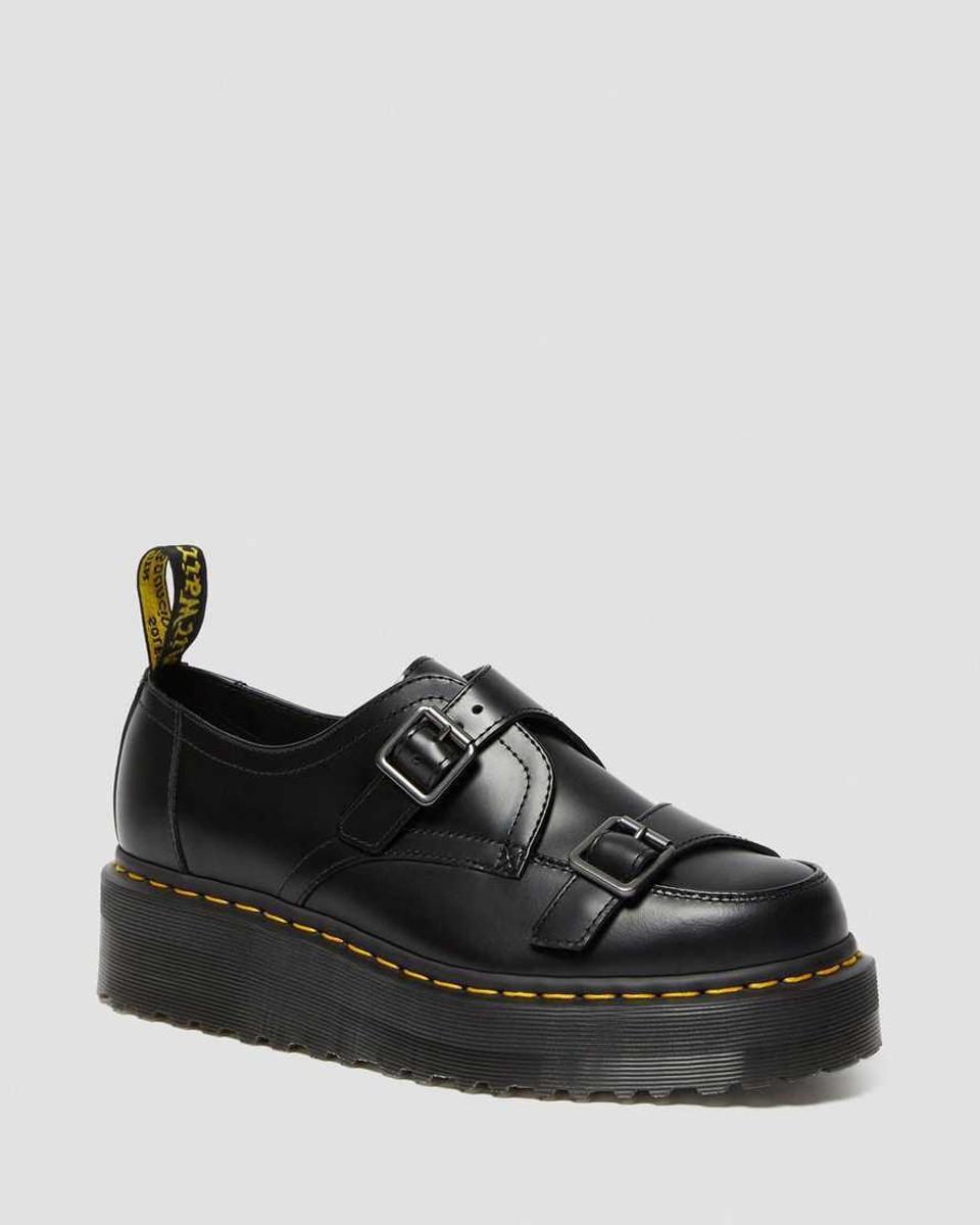 The Dr. Martens Sidney Monk Strap Creeper combines the much-loved trend of chunky soles with the classic monk strap silhouette.