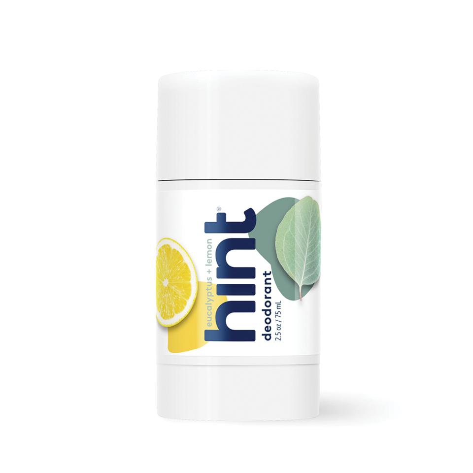 Hint all-natural eucalyptus lemon deodorant