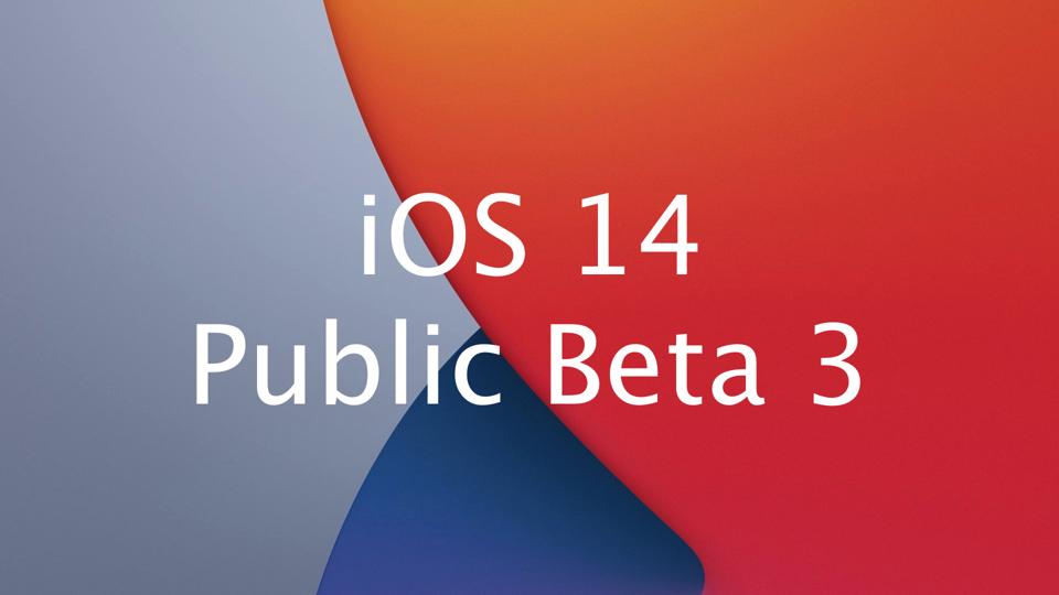 iOS 14 Public Beta 3