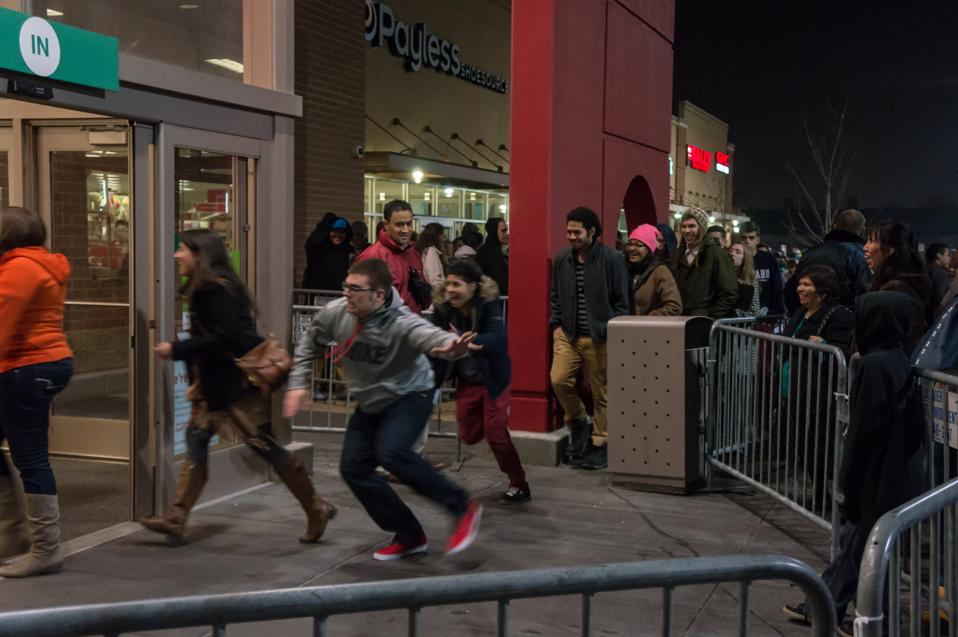 Black Friday shoppers