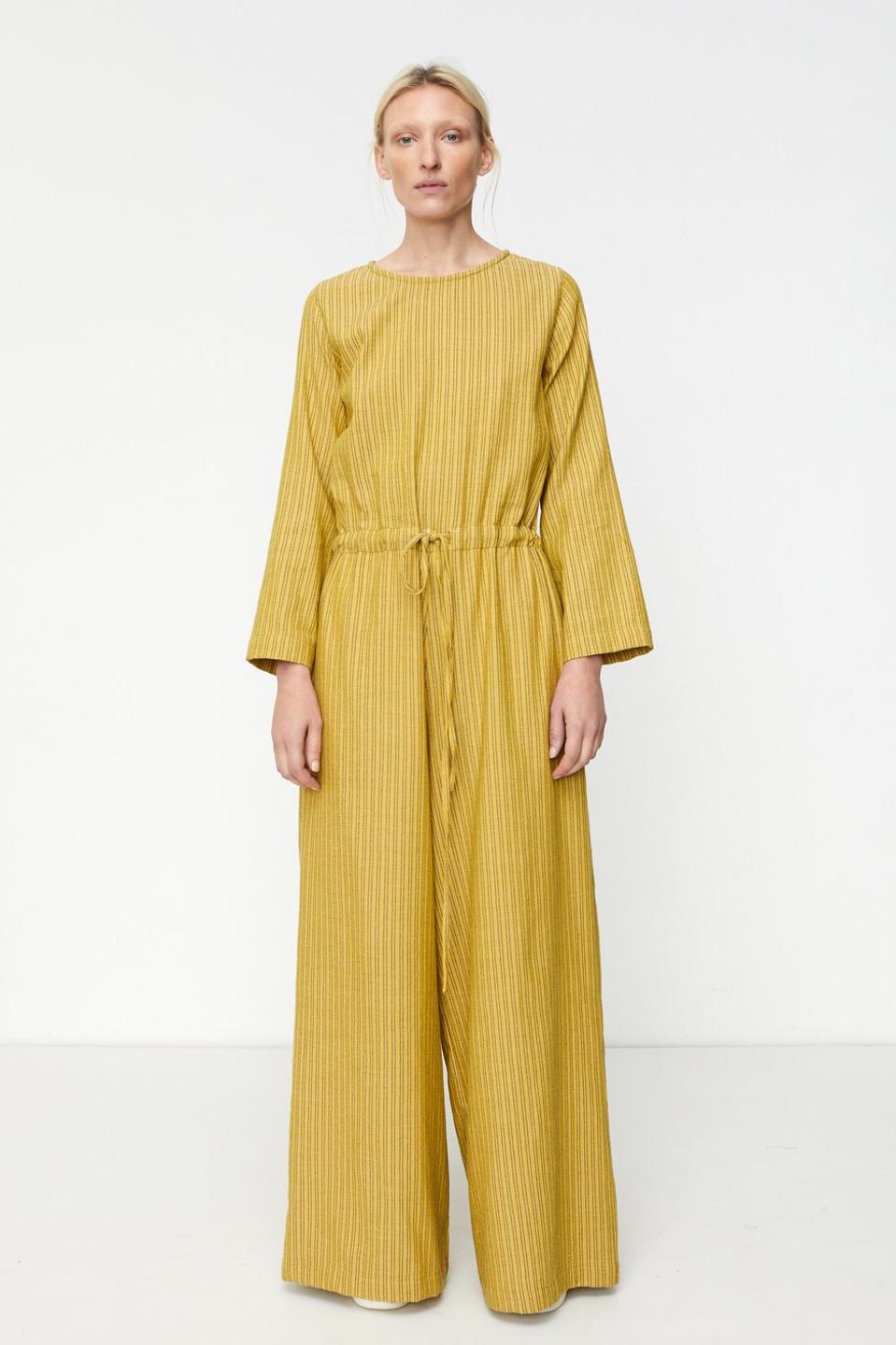 Marrakshi Life Round Collar Wide Leg Jumpsuit