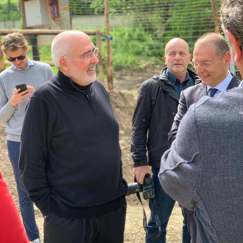 Sebastiano Cossia Castiglioni of Querciabella winery in Tuscany, Italy