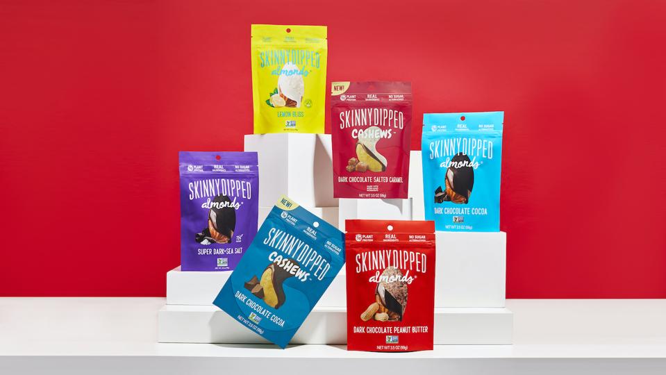 SkinnyDipped is a Seattle-based nut snacks company.