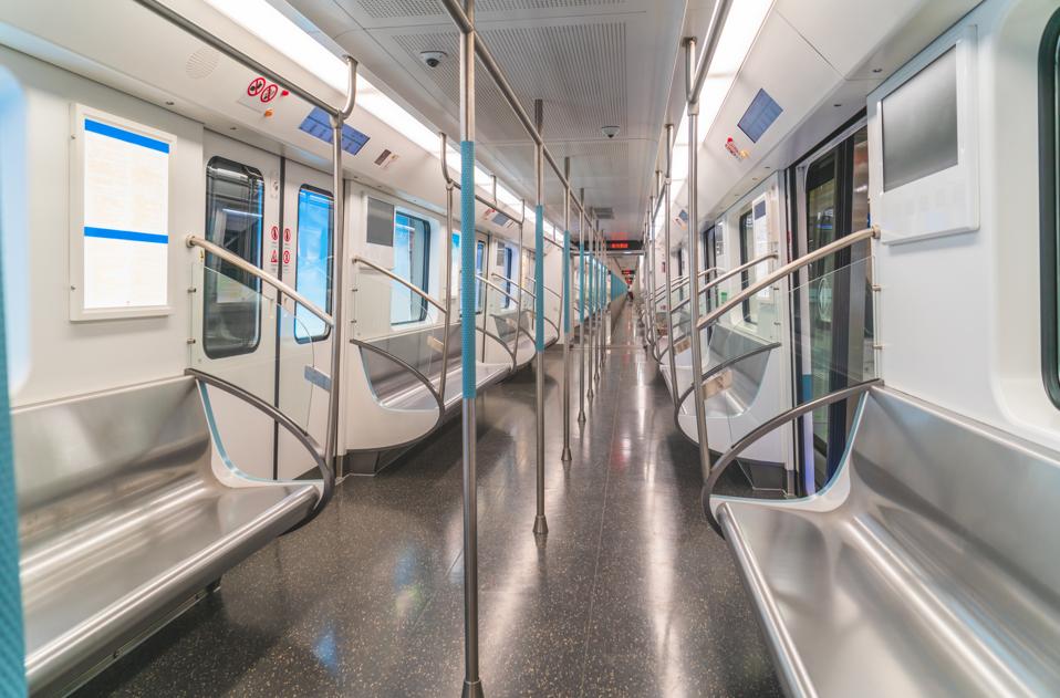 Public transport is empty