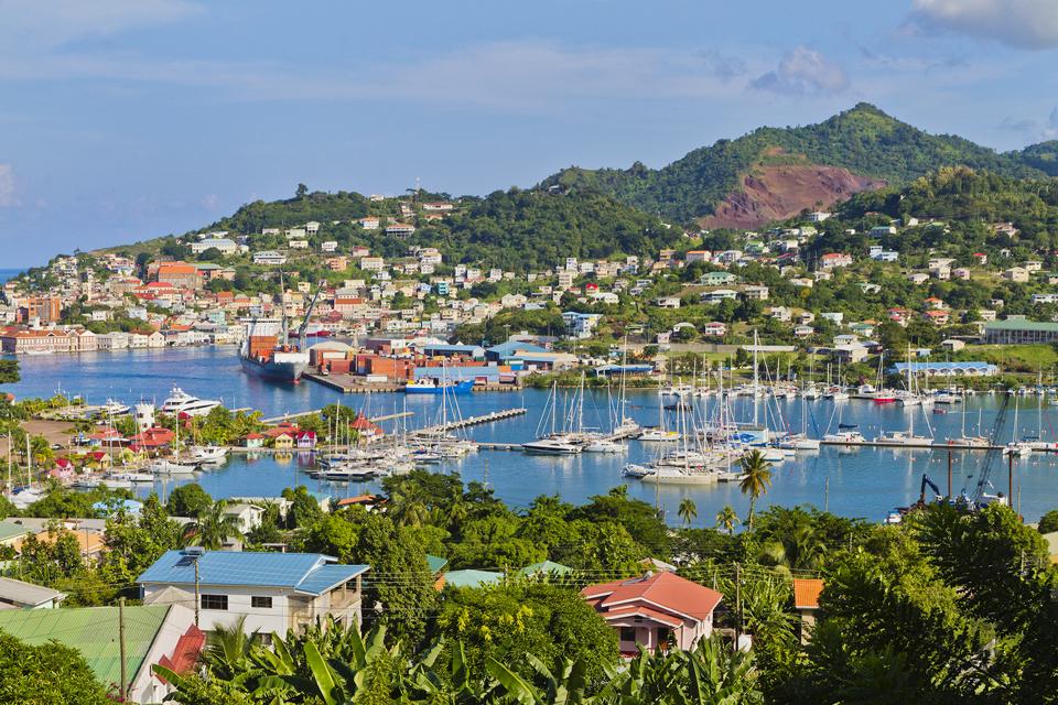 St. George's Harbor, Grenada citizenship second passport