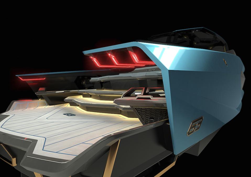 Tecnomar for Lamborghini 63 is a limited-edition motor yacht