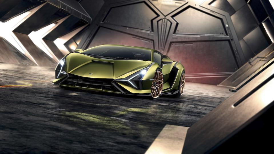 Lamborghini Tecnomar 63 is inspired by the Sián FKP 37 hybrid super sports car