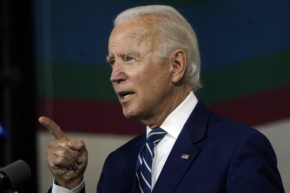 Democratic Presidential Candidate Joe Biden Speaks On His Economic Recovery Plan in Delaware