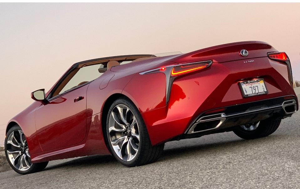 2021 Lexus Lc 500 Convertible First Look Kelley Blue Book