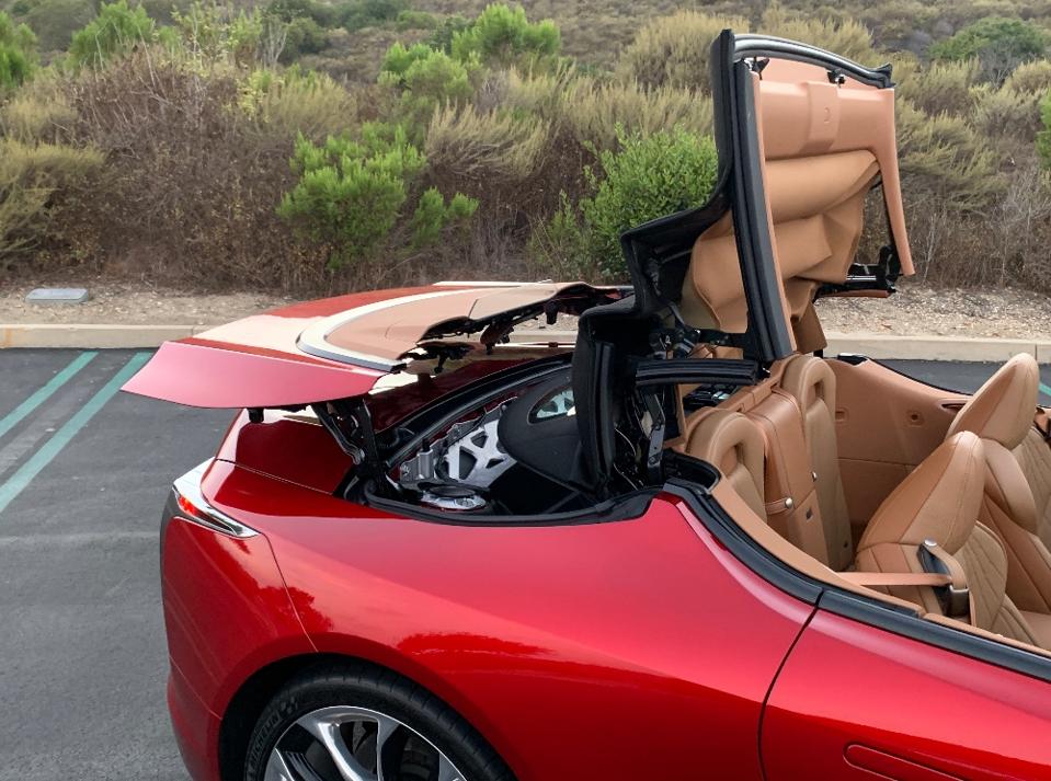 2021 Lexus LC500 Convertible Soft Top