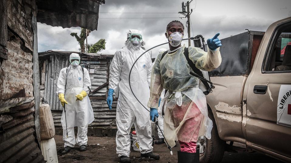 Liberian Red Cross team in Monrovia