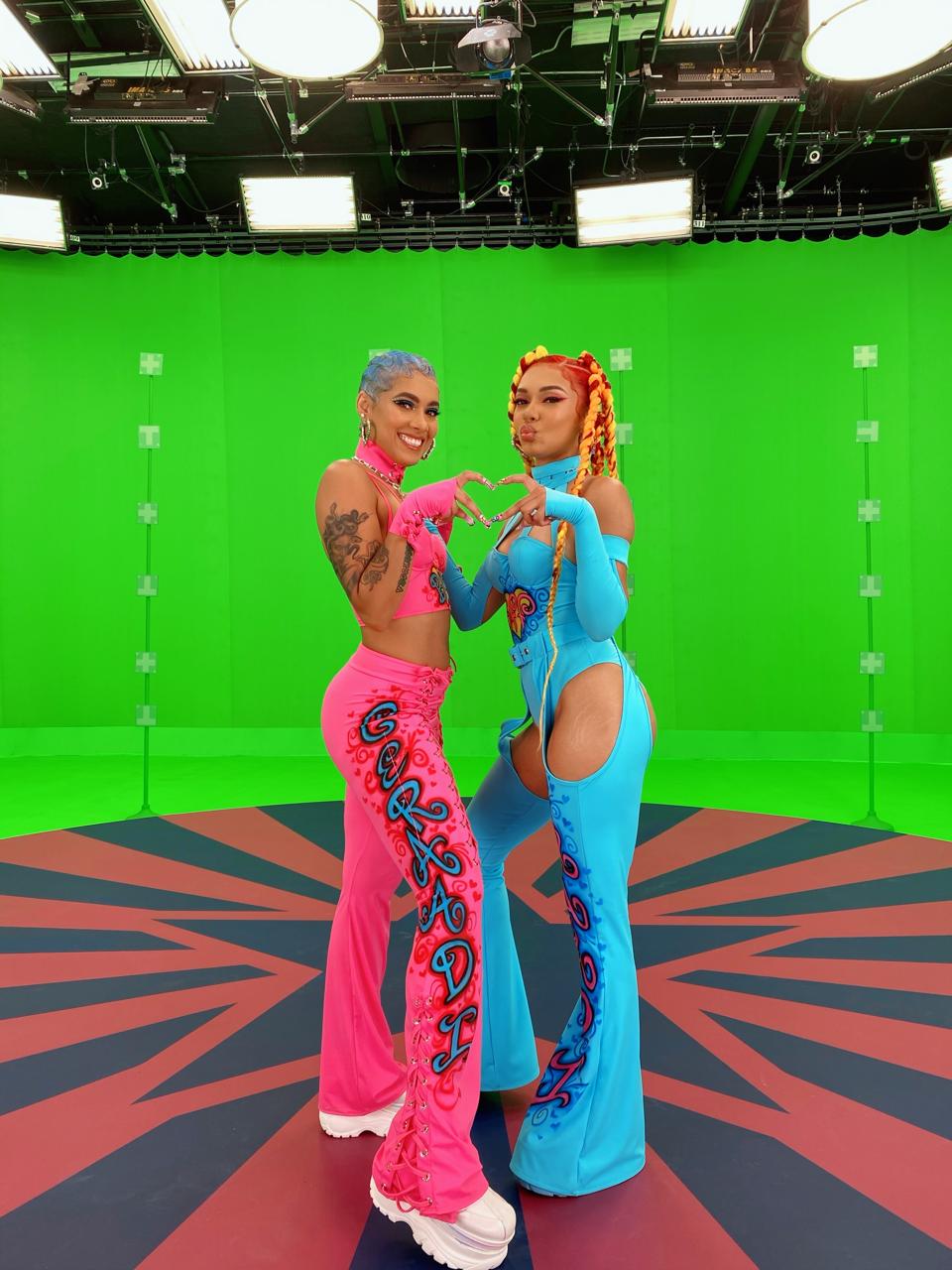 Saiyr and Emaza Gibson of Roc Nation's R&B/Hip Hop Sister Duo Ceraadi
