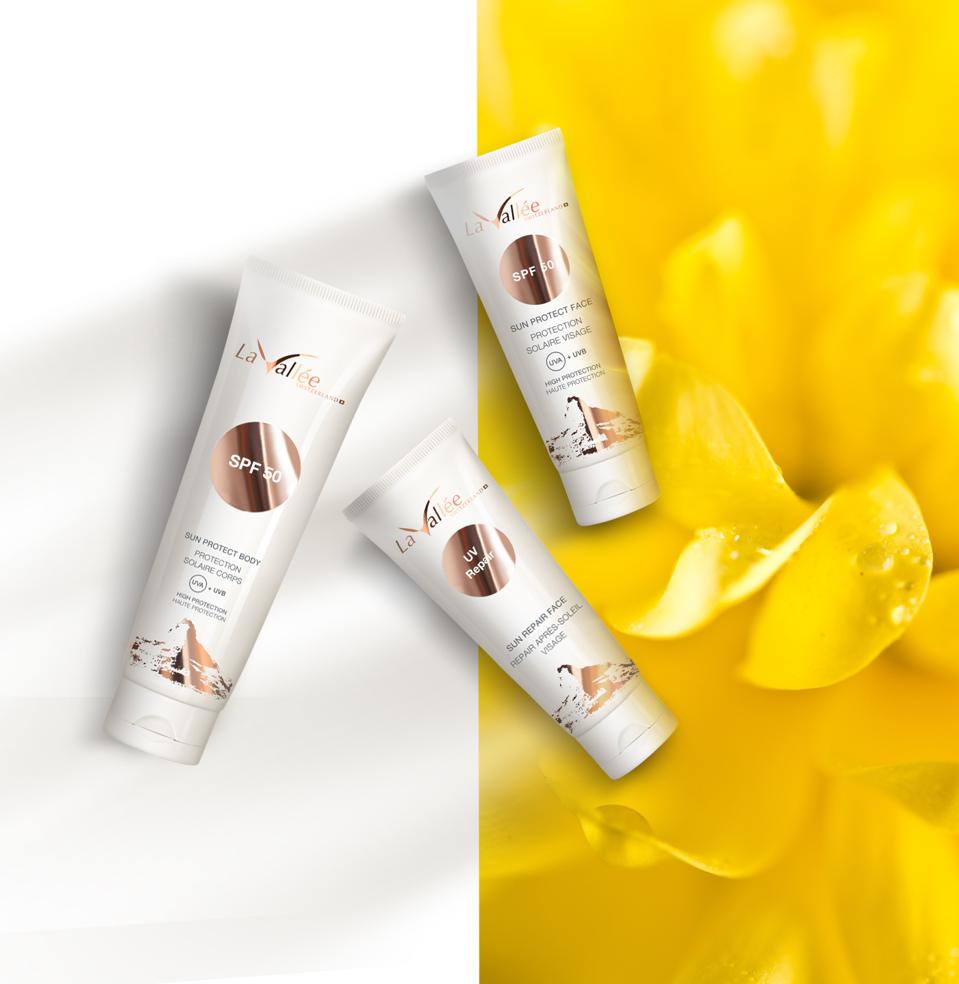 The new La Vallée Cosmetics suncare cream