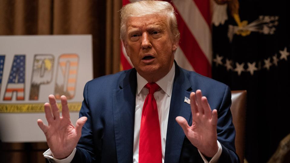 President Trump Meets With National Association Of Police Organizations