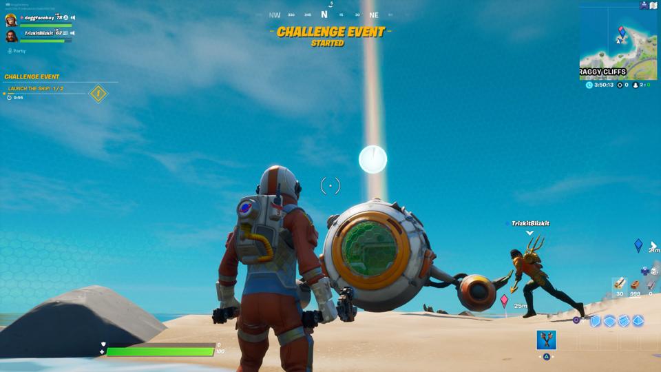 Fortnite Astronaut Challenge How To Find The Ancient Ship And Install Its Missing Parts Business Quick Magazine