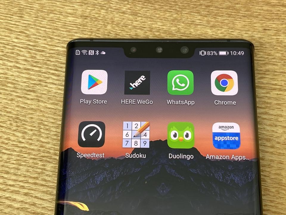 Will the notch on the Mate 30 Pro shrink to a holepunch on the Mate 40 Pro?