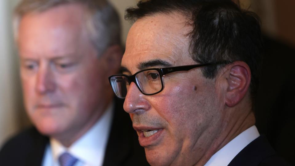 Negotiations Over Second Coronavirus Relief Bill Continue On The Hill