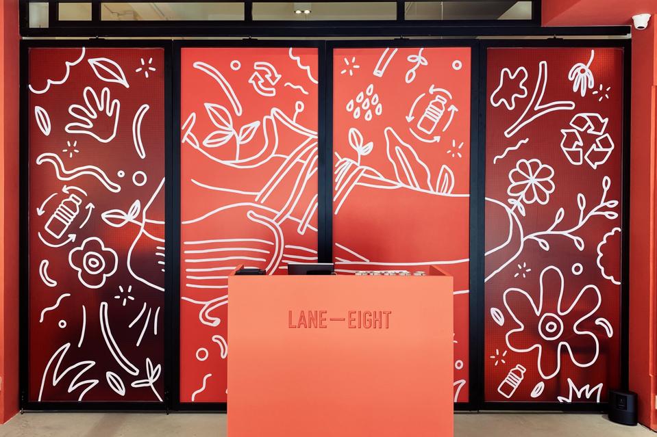 The brand's first international store doubles as a showroom and office where the team makes brand magic behind-the-scenes, and the shop for fulfilling online orders.