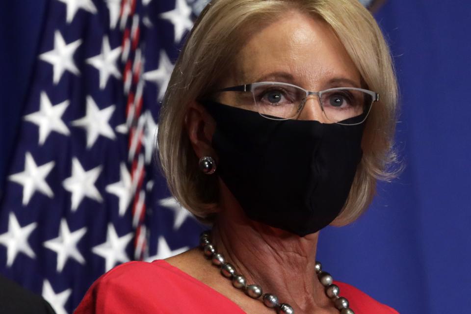 Multi-State Coalition Tells DeVos To Take Action As Compromise Hopes Dim Multi-State Coalition Tells DeVos To Take Action As Compromise Hopes Dim