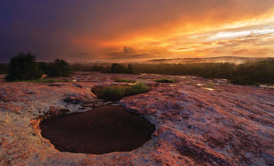 Arabia Mountain National Heritage Area in DeKalb County, Georgia