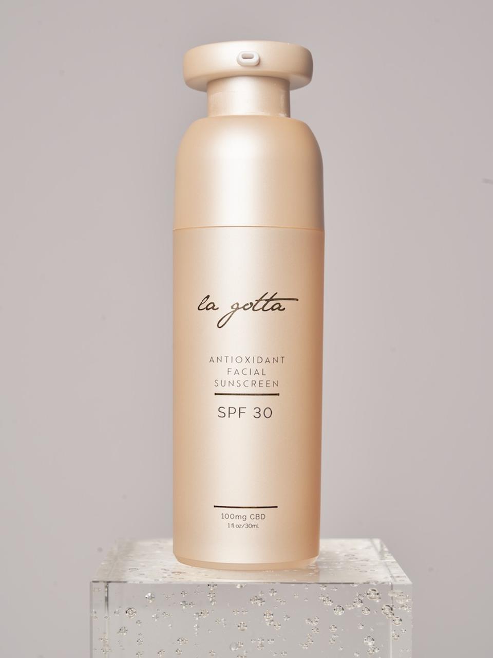 La Gotta SPF 30 CBD Facial Sunscreen