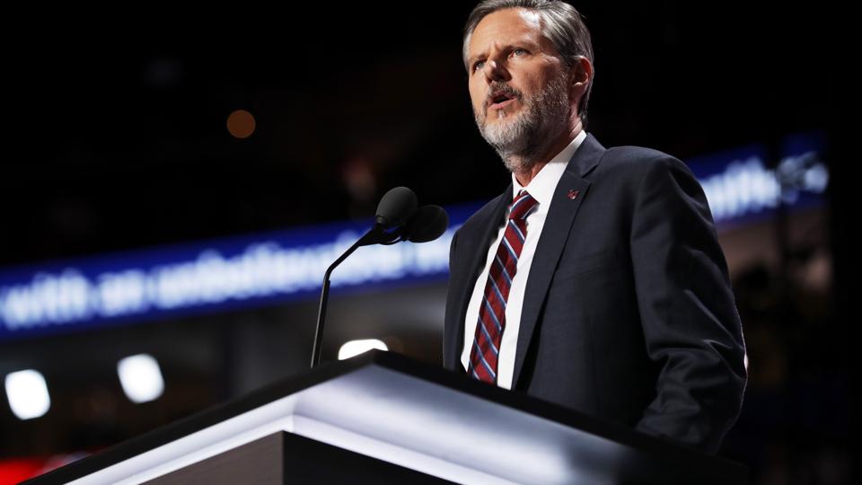 Falwell Quotes Mlk Jr Free At Last In Confirmation He S Out At Liberty Following Reports Of Extramarital Affair