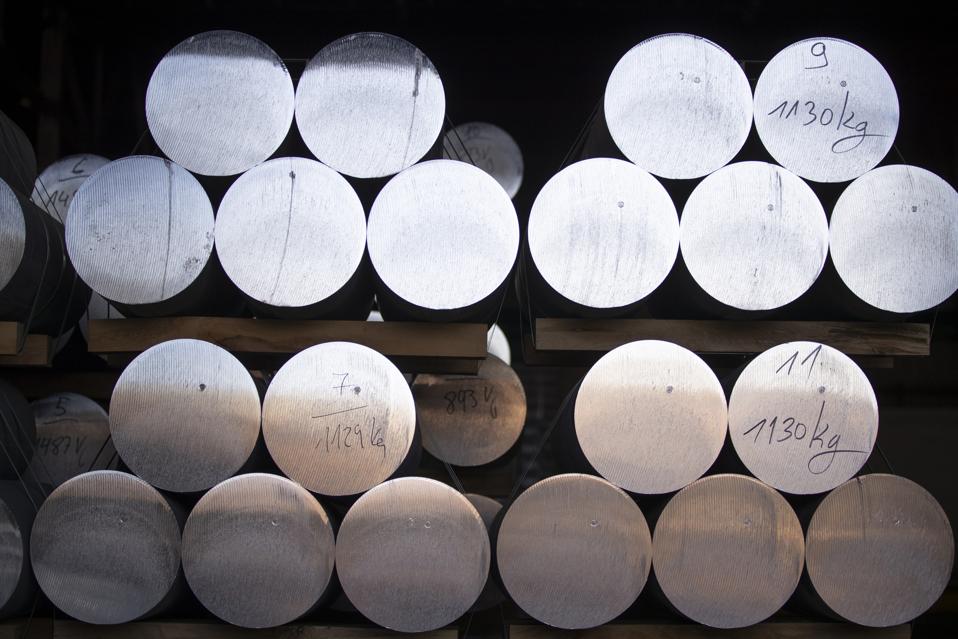 Trump Announces Aluminum Tariffs On Canada.