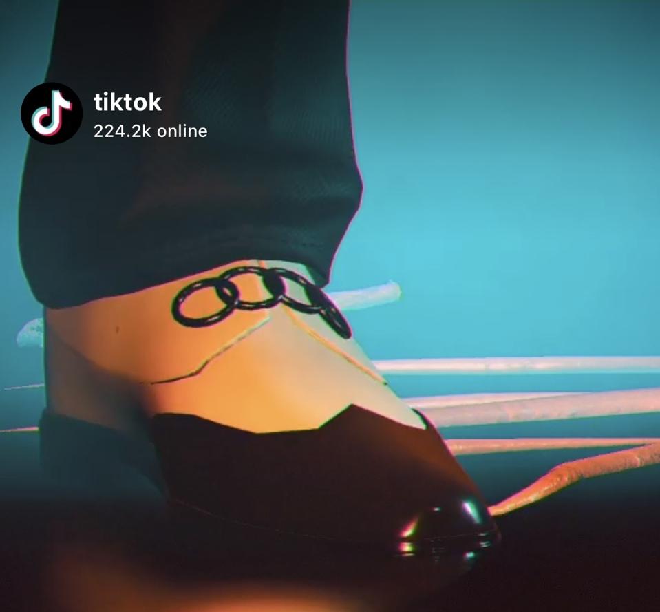 image of virtual shoe