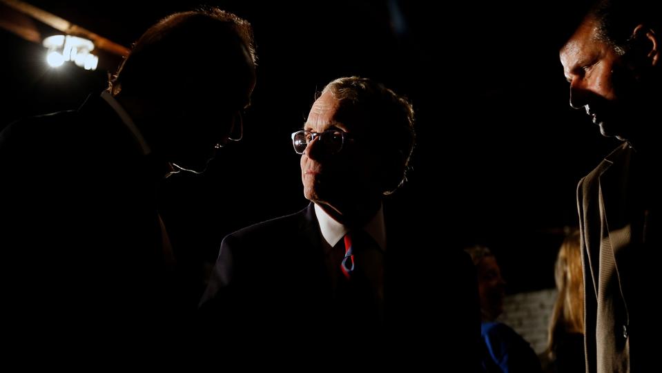 Gov. Kasich Campaigns With Ohio Gubernatorial Candidate Mike DeWine In Columbus