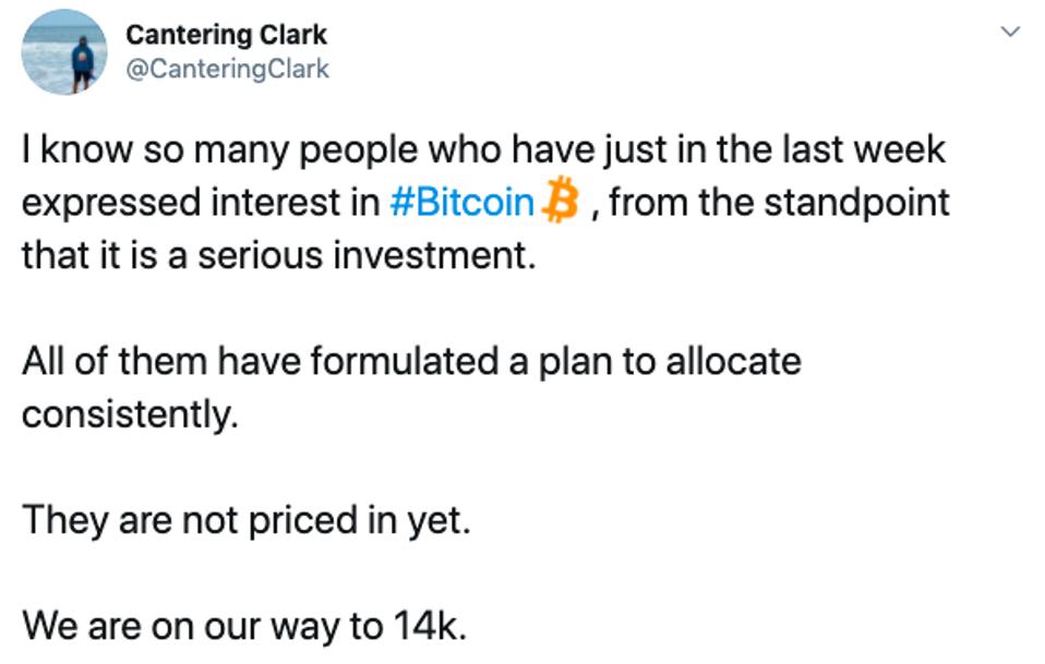 Gelombang investasi ritel untuk bitcoin terus menguat.