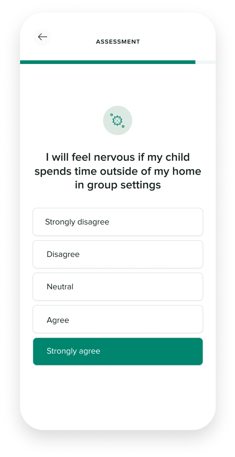 screen from decision tool