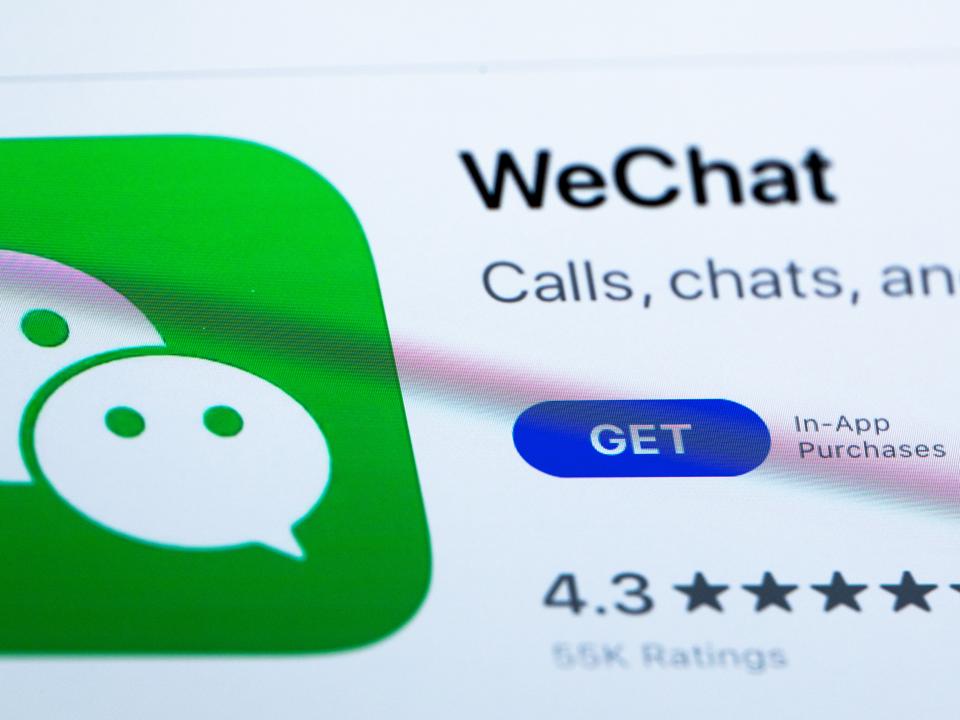 WeChat is used in China by almost all people with smartphones.