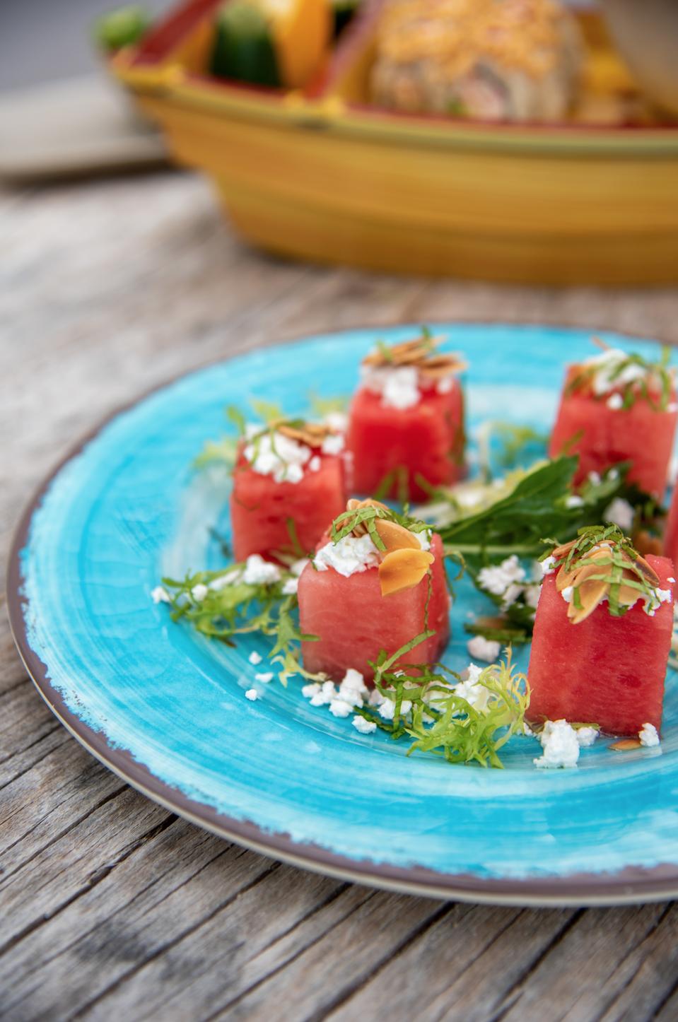 Watermelon salad
