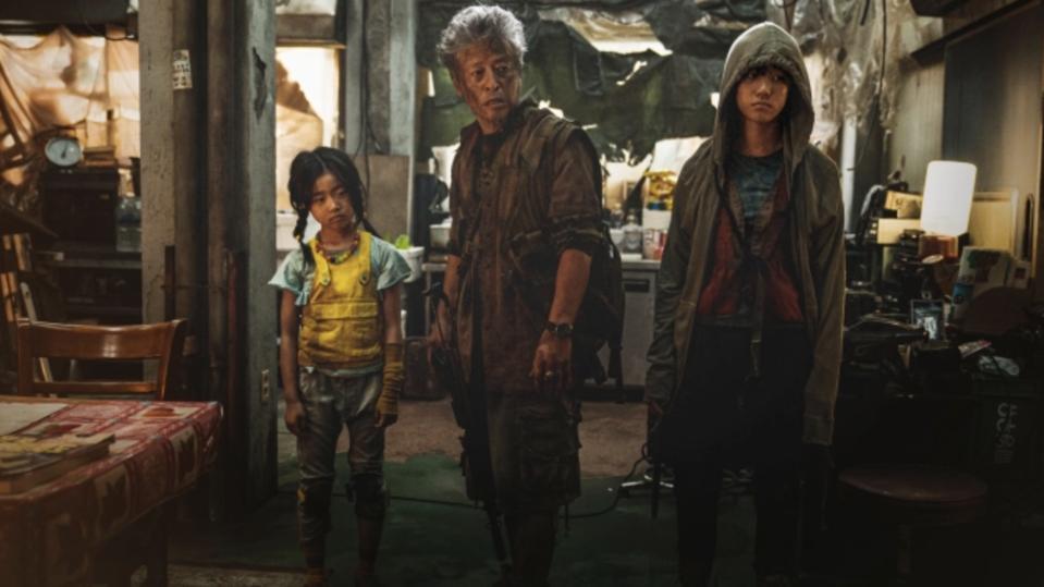 One resourceful family has managed to survive the zombie apocalypse.