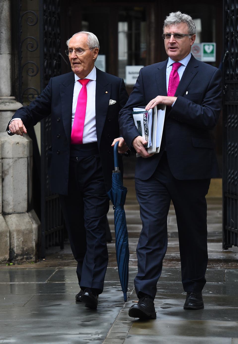 Sir Frederick Barclay court case