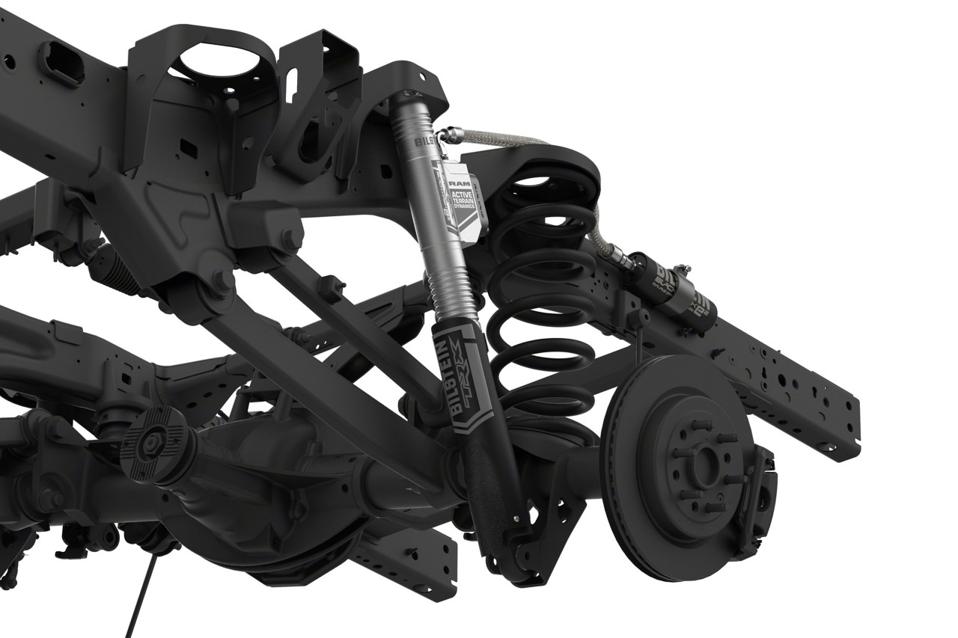 2021 Ram 1500 TRX rear suspension
