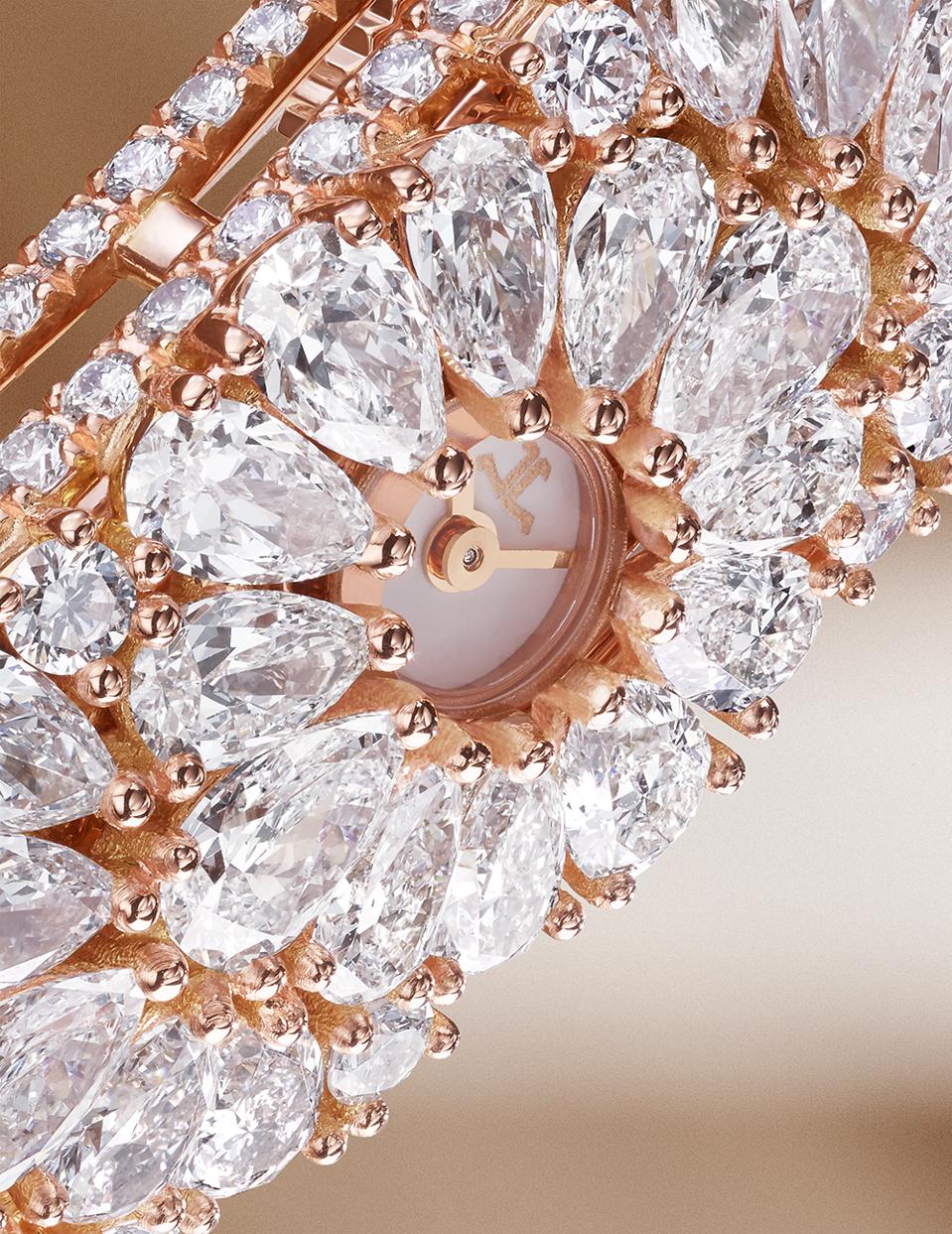 The Jaeger-LeCoultre Snowdrop, with 20.9 carats of diamonds.