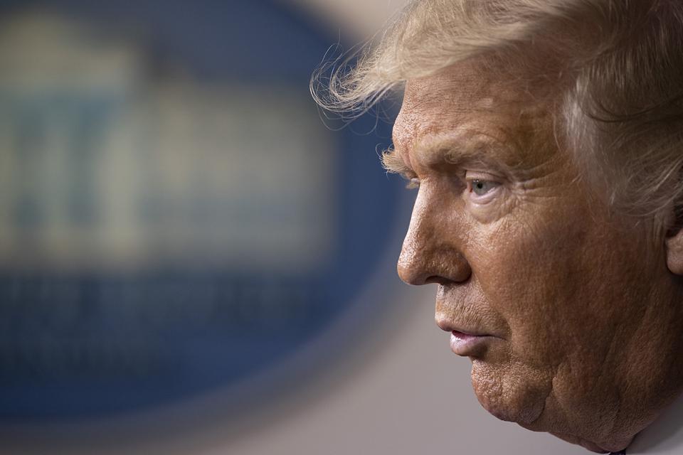 President Trump Holds News Conference At White House