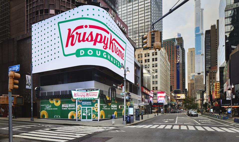 Krispy Kreme Announces The Opening Date For Its Times Square Flagship