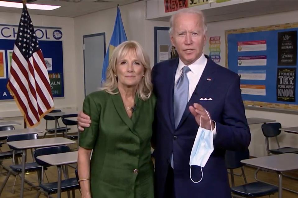 I M Jill Biden S Husband Biden Highlights Family Drawing Stark Contrast With Trump